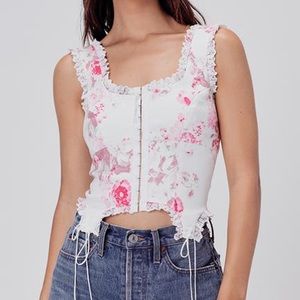 (ISO): For Love And Lemons Sheridan Bustier Top